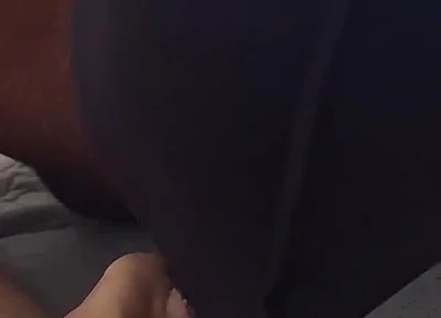 French Slave Licks My Feet and Dick