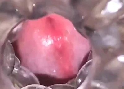 Close-up Cock in Tool for Masturbate Orgasm on Flash