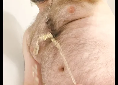 Watch Me Arc My Piss and Blow a Load, with Slow Motion Replays