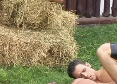 I Am a Young Hung Jock Who Gets Pounded Anal by Two Muscle Studs in a Trio and Takes Cum