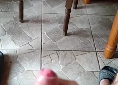 Male Masturbating Home Alone