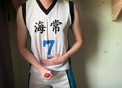 Kise Ryouta (kuroko No Basuke) Cosplay Masturbation Loud Moaning+nipple Play
