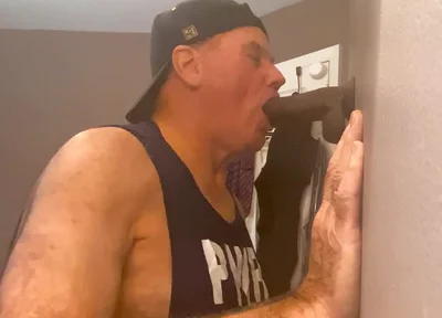 Homemade Glory Hole with Bikeman