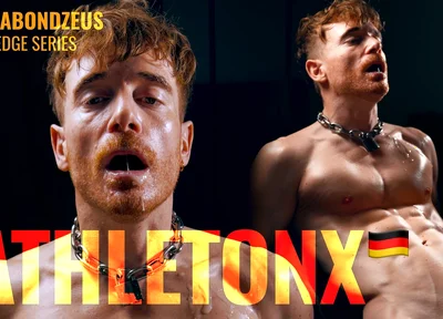 German Ginger Twunk Athletonx Getting Edged and Dominated