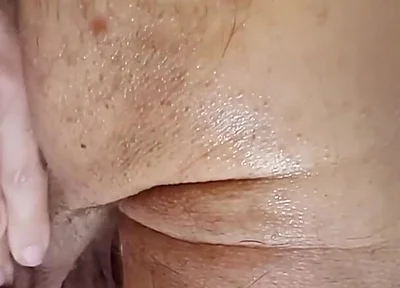 Oiling My Butt Upclose