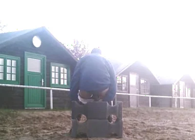 Dildo in the Riding Arena