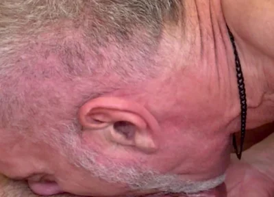 Close-up - Bottom Cares for Cock