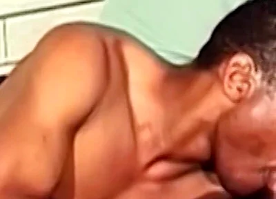 Black Holes Scene 1: a Muscular Black Couple Fuck Each Other's Asses