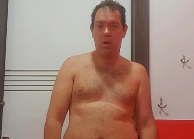 All Naked in Bathroom