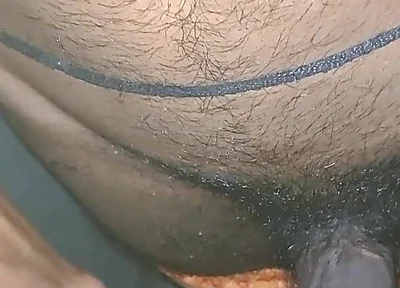 Young Boy From Village Fists Indian Gay in Bathroom