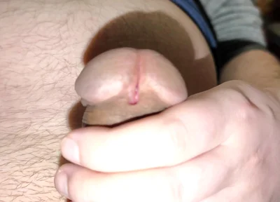 Real Close-up of a Mushroom Dick