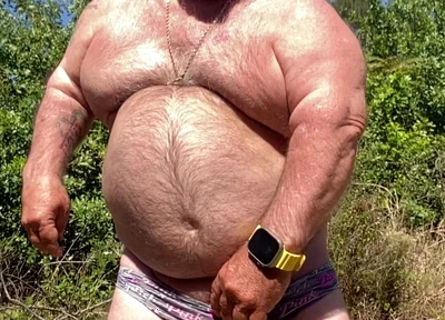 Mark Fletcher Wet Piss Soaked Panties Cumming in the Woods Aging