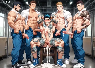 Hunk Gay Ass Fucking
