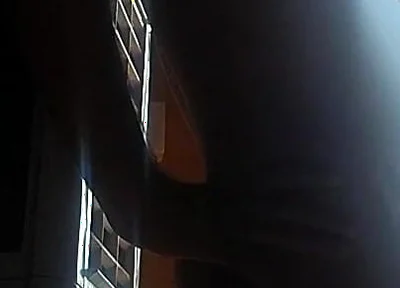 Outside Balcony Masturbated Huge Cock