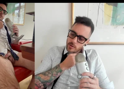 Asmr Roleplay as Your Grad College Professor! Includes Cumshot!