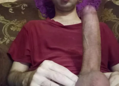 Boy with Huge Cock. Solo Masturbation