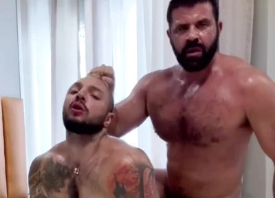 Masculine Bottom Gets Fucked Hard by Big Guy