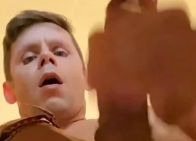 Handjob and cum