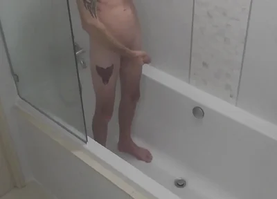 Secret Shower Cam Caught Me Touching Myself