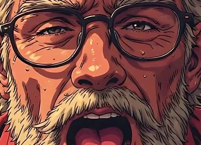 Erotic Orgasm Face Art