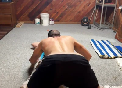 Caught Him Playing, Had to Join in