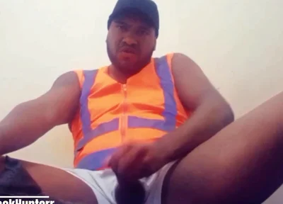 In White Underwear Jerking off and Cumming