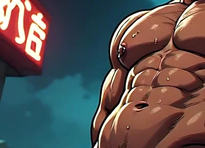 Gritty Big Dick Hunk Art