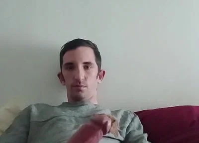Handjob in Bed