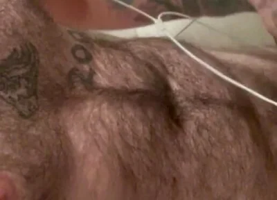 Stroking in the Bathroom