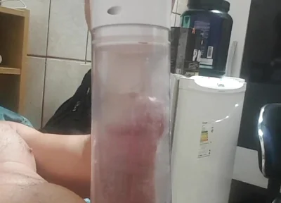 I'm Using This Pump and It's a Delight to Feel My Penis Getting Bigger and Bigger!