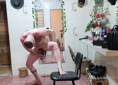 Waxing Anus and Penis
