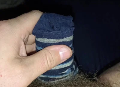 Sock Filled with Cum