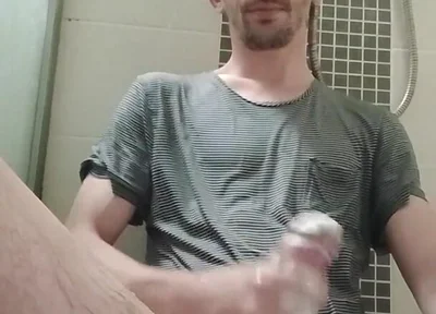 Handjob in the Shower