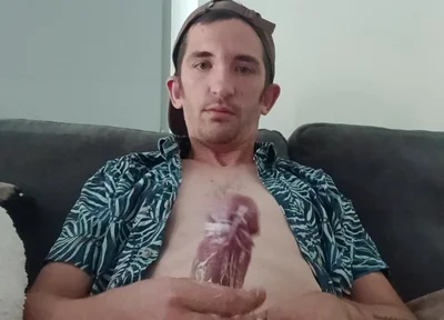 Young Guy with His Xxl Jerks off with Big Cumshot