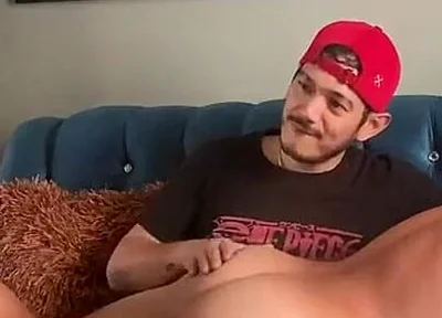 Young Man Gets Spanked and Gives Me His Hot Sperm!!