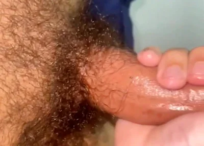 Showing off His Cock, Rolling up His Horny Uncut Cock!