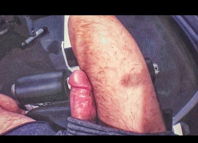 In the Gym I Couldn't Hide My Huge Erection (it Goes Wrong!)