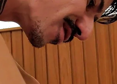 His Thick Cum Fell on Me and I Put It in My Mouth Because He Made Me Enjoy His Fat and Hairy Cock Deep Inside Me