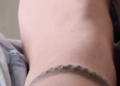 Sightseeing Flight of the Camera Over the Pantyhose