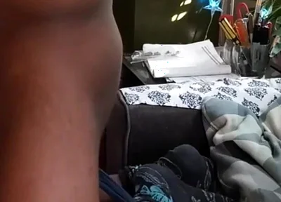 Kennie Jai Gets Sucked and Cums All Over Bears Face!