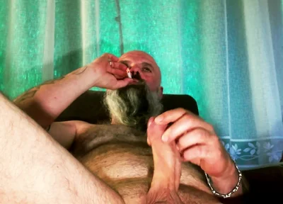 A Massive Bear Cumshot