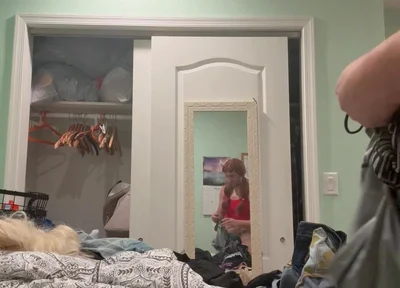 Sissy changing outfits