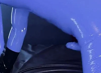 Rubber Sheath Teasing