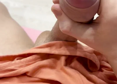 POV Cumming on Underwear