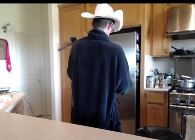 Making Prim Rib and Jacking off