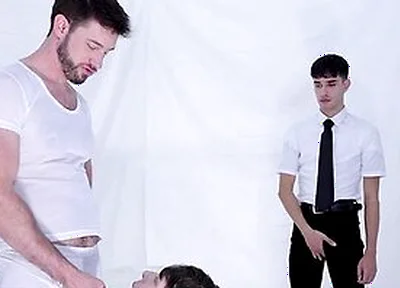 Worshiping The President: Elder Dakota Lovell Takes Two Raw Cocks In The Order
