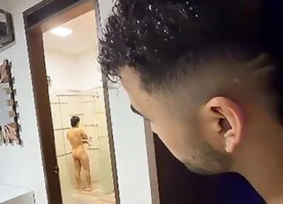 I Surprise My Stepbrother-in-law In The Shower And Fuck Him While My Stepsister Is Not At Home