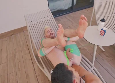 Inked Axel Abysse Enjoys Anal Play with Hole Vandalized and Erebo