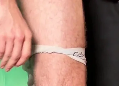 Puppy Play Uncle-nephew Sniffing a Sweaty Cock, Stinky Armpits, and Cum-covered Socks
