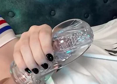Cute Femboy Plays With A Fleshlight